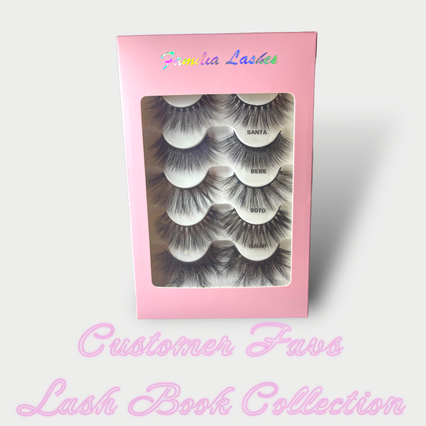 Customer Favs Lash Book